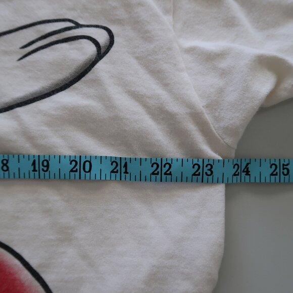 Vintage Mickey Mouse Heart Shirt XL Single Stitch Mickey Unlimited MADE IN USA - Picture 14 of 15